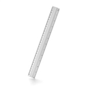 Régua de Alumínio Maxcril 30cm 1 UN