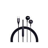 Fone de Ouvido Lity com Fio tipo C F11P Preto 1 UN