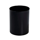 Cesto de Lixo JSN Redondo sem Tampa 12L Preto 1 UN