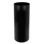 Cesto de Lixo JSN Redondo sem Tampa 22L Preto 1 UN