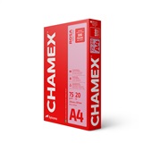Papel Chamex A4 Sulfite Rosa 210X297mm 75g Resma 500 FL