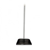 Pá de Lixo Plástica MM Vassouras Cabo longo 60cm 1 UN