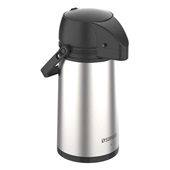 Garrafa Térmica Soprano Single 1L Inox e Preto 1 UN