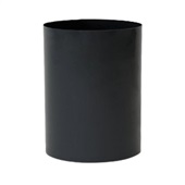 Cesto de Lixo Lar Plásticos sem Tampa 15L Preto 1 UN