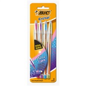 Caneta Esferográfica BIC Fashion 0.8mm 4 UN
