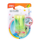 Apontador com Reservatório Deli Cores Sortidas 1 UN