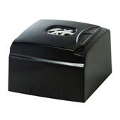 Porta Guardanapos Fortcom Preto Interfolhado 1 UN