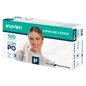 Luva de Látex Inoven Procedimento com Pó P 1 CX 100 UN