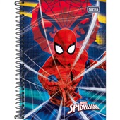 Caderno Tilibra 1/4 Espiral Capa Dura Spider-Man C 80 Folhas 1 UN