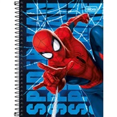 Caderno Tilibra 1/4 Espiral Capa Dura Spider-Man D 80 Folhas  1 UN