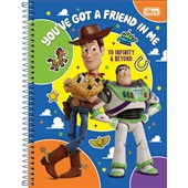 Caderno Universitário Tilibra Capa Dura Toy Story B 80 FL 1 UN