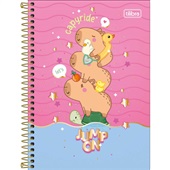Caderno Tilibra 1/4 Espiral Capa Capy Club C 80 Folhas 1 UN