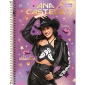 Caderno Universitário Tilibra Capa Dura Ana Castela B 200x275mm 80 FL
