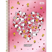 Caderno Universitário Tilibra Capa Dura Snoopy D 80 FL 1 UN