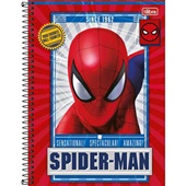 Caderno Universitário Tilibra Capa Dura Spider-Man B 80 FL 1 UN