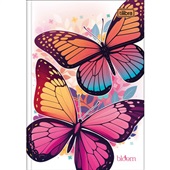 Caderno de Brochura Tilibra 1/4 Capa Dura Bloom C 80 Folhas 1 UN