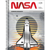 Caderno Universitário Tilibra Capa Dura Nasa C 80 FL 1 UN