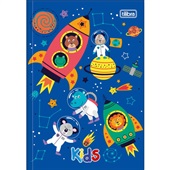 Caderno de Brochura Tilibra 1/4 Capa Dura Kids Masculino A 48 Folhas 1