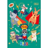 Caderno de Brochura Tilibra 1/4 Capa Dura Kids Masculino B 48 Folhas 1