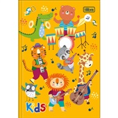 Caderno de Brochura Tilibra 1/4 Capa Dura Kids Masculino C 48 Folhas 1