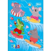 Caderno de Brochura Tilibra 1/4 Capa Dura Kids Masculino D 48 Folhas 1