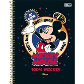 Caderno Universitário Tilibra Capa Dura Mickey A 160 FL 1 UN