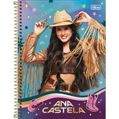 Caderno Universitário Tilibra Capa Dura Ana Castela A 160 FL 1 UN