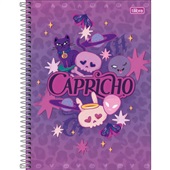 Caderno Universitário Tilibra Capa Dura Capricho A 160 FL 1 UN