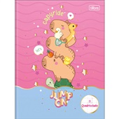 Caderno Quadriculado Tilibra 1/4 Capa Dura Capy Club B 40 Folhas 1 UN