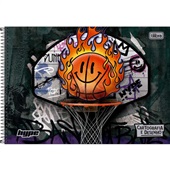 Caderno de Cartografia Tilibra Capa Dura Hype B 80 Folhas 1 UN