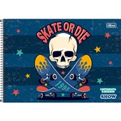 Caderno de Cartografia Tilibra Capa Dura Show C 80 Folhas 1 UN