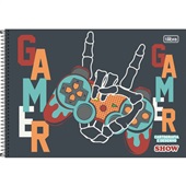 Caderno de Cartografia Tilibra Capa Dura Show D 80 Folhas 1 UN