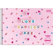 Caderno de Cartografia Tilibra Capa Dura Zoom+ Feminino C 96 Folhas 1