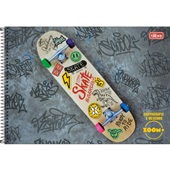 Caderno de Cartografia Tilibra Capa Dura Zoom+ Masculino A 96 Folhas 1