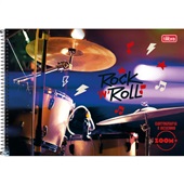 Caderno de Cartografia Tilibra Capa Dura Zoom+ Masculino D 80 Folhas 1