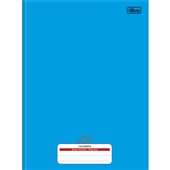 Caderno Tilibra Caligrafia Universitário Capa Dura D+ Azul 96 FL 1 UN