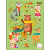 Caderno Caligrafia Tilibra Capa Dura 40 Folhas 187X245mm Kids Feminino