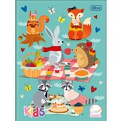 Caderno Caligrafia Tilibra Capa Dura 40 Folhas 187X245mm Kids Feminino