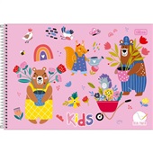 Caderno Pedagógico Tilibra Meia Pauta Capa Dura 40 Folhas 275X200mm Ki