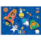 Caderno Pedagógico Tilibra Meia Pauta Capa Dura 40 Folhas 275X200mm Ki