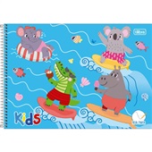 Caderno Pedagógico Tilibra Meia Pauta Capa Dura 40 Folhas 275X200mm Ki