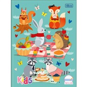 Caderno Tilibra Pedagógico Pautado Capa Dura Kids D Azul 40 Folhas 1 U