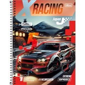 Caderno Universitário Tilibra Capa Dura X-Racing D 200 FL 1 UN
