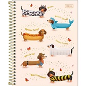 Caderno Colegial Tilibra Capa Dura Brownie C 60 FL 1 UN