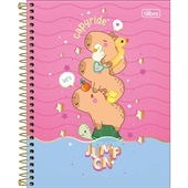 Caderno Colegial Tilibra Capa Dura Capyclub B 60 FL 1 UN