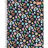 Caderno Colegial Tilibra Capa Dura Spice C 160 FL 1 UN