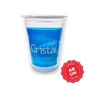 Água Mineral Cristal Gold Sem Gás Copo 200ml CX 48 Unidades