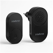 Campainha Intelbras sem Fio Preto CIK102 1 UN
