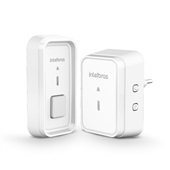 Campainha Intelbras sem Fio com Bateria CIB101S Branca 1 UN