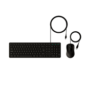Kit Teclado e Mouse Intelbras USB com Fio CCI20 Preto 1 UN